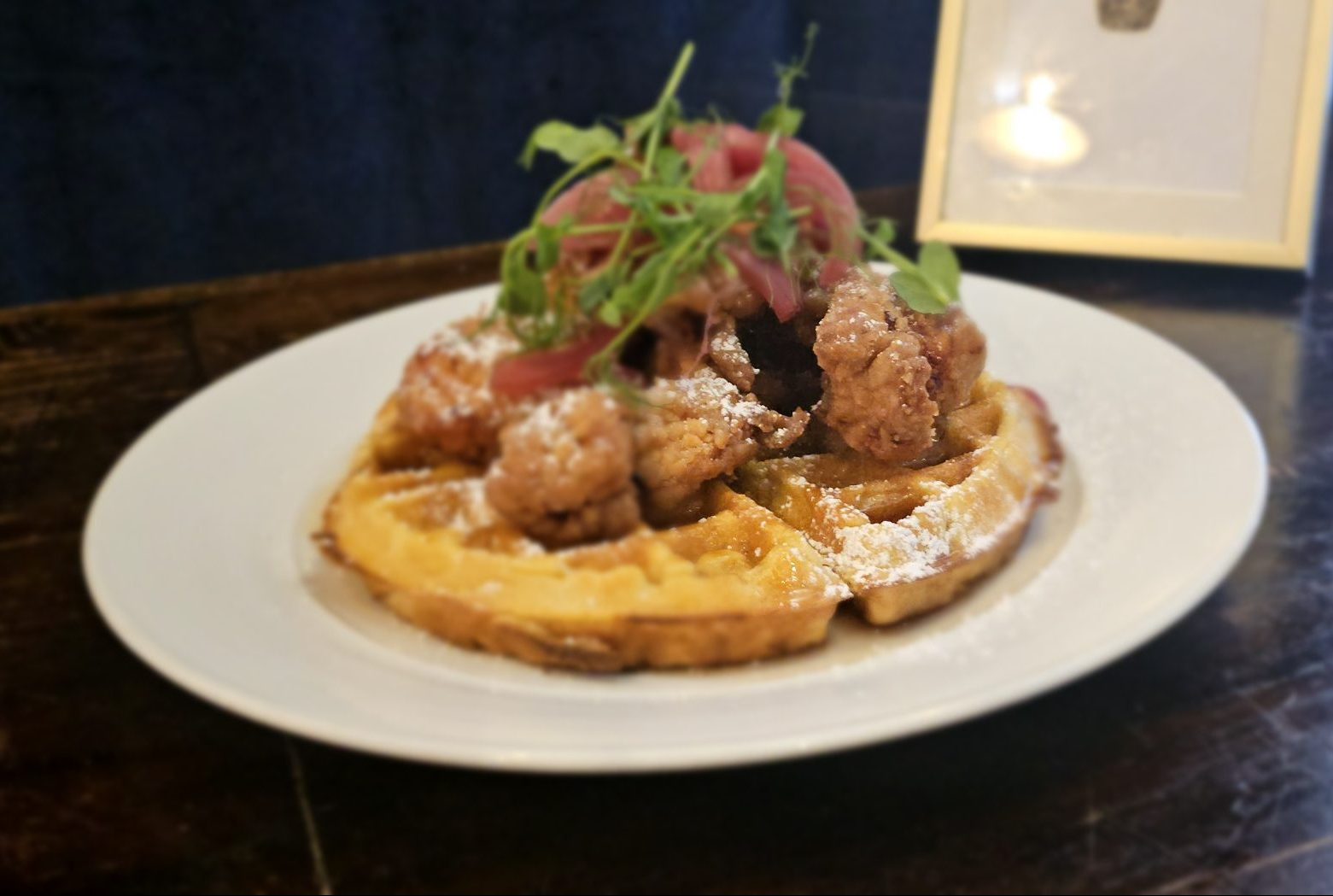 “Championship” Chicken & Waffles