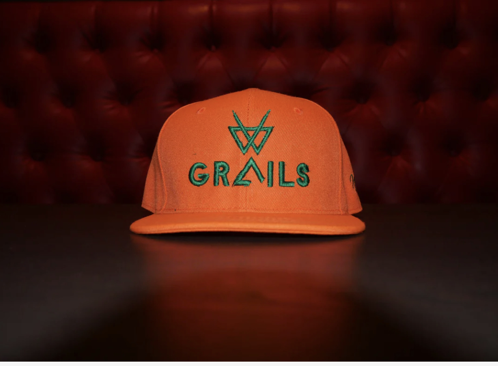 Grails Snapback – Orange & Green