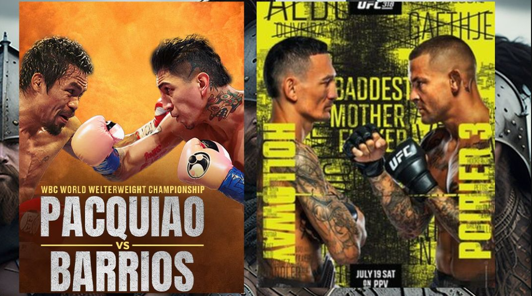 Watch Both Pacquiao vs. Barrios & UFC 318: Holloway vs. Poirier 3