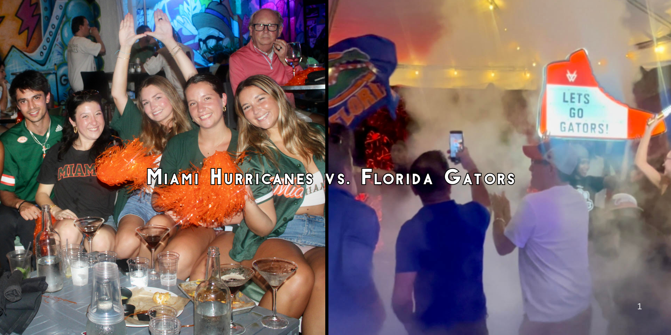 Miami Hurricanes vs. Florida Gators — Watch Party at Grails Wynwood