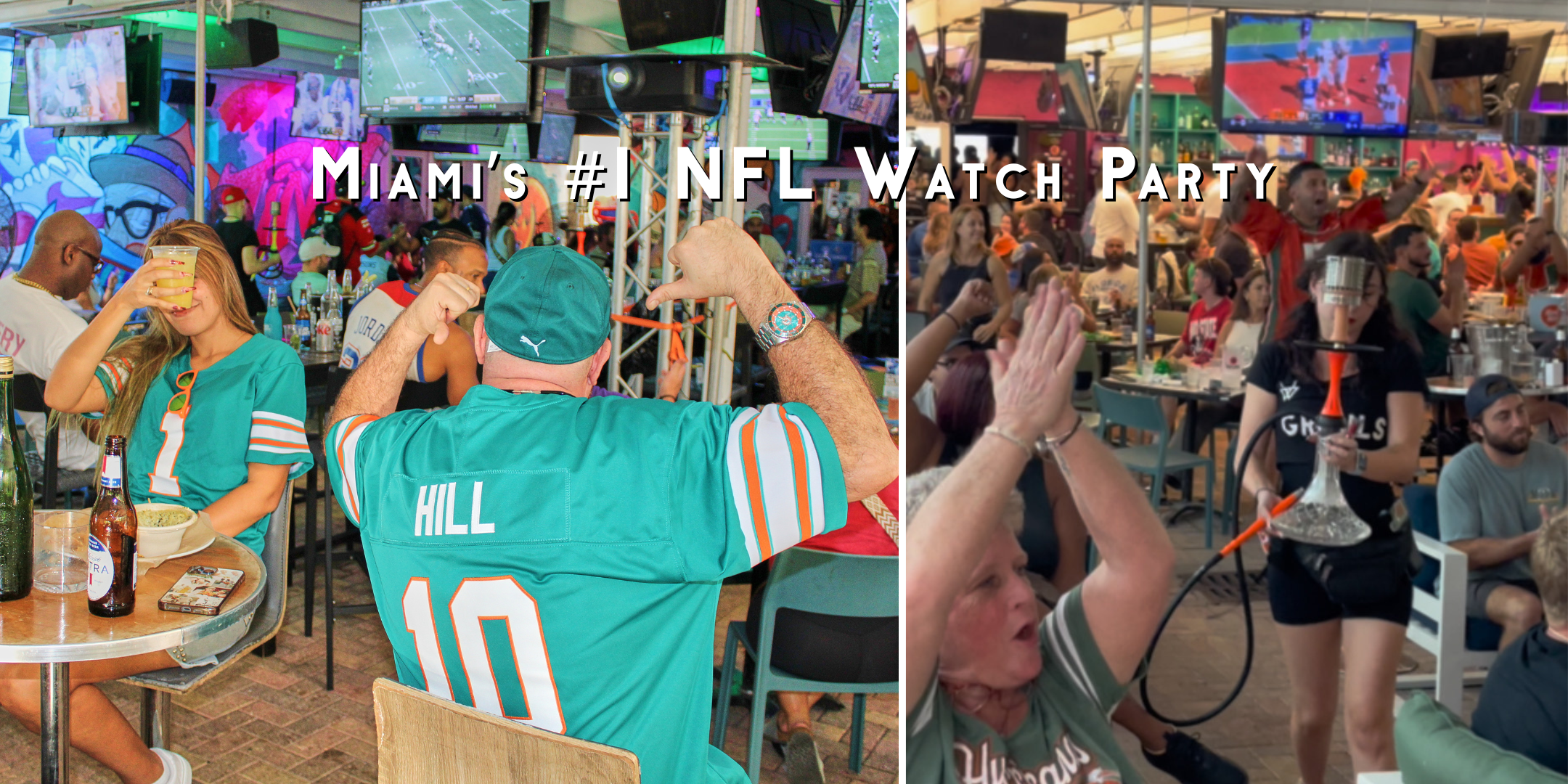 Monday Night Football at Grails Wynwood – Miami’s Best NFL Watch Party