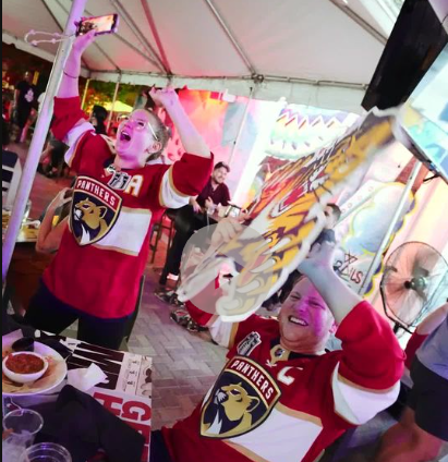 🏒 Florida Panthers Season Opener Watch Party – Grails Wynwood