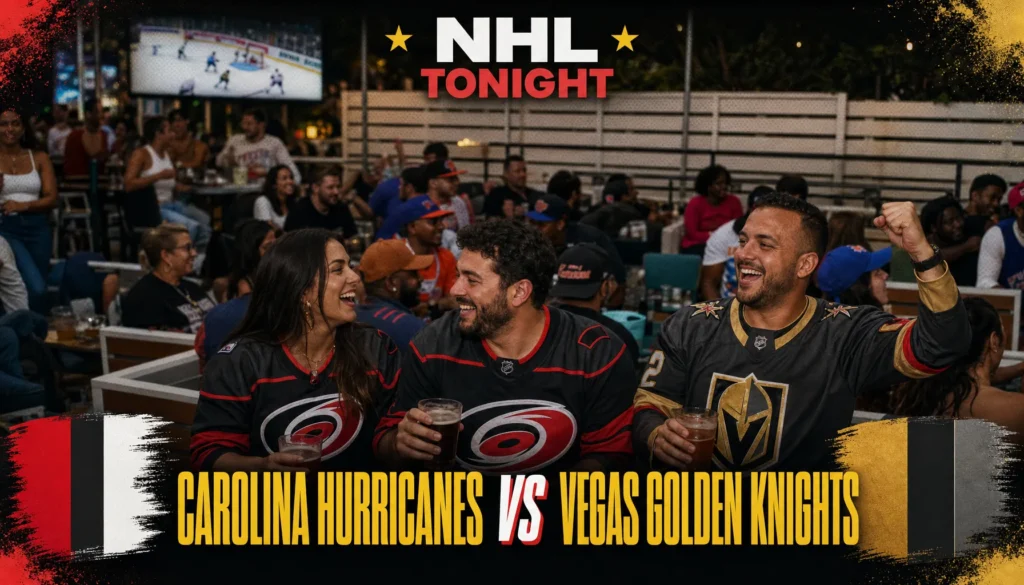 Knights vs Hurricanes Stanley Cup Finals at Grails
