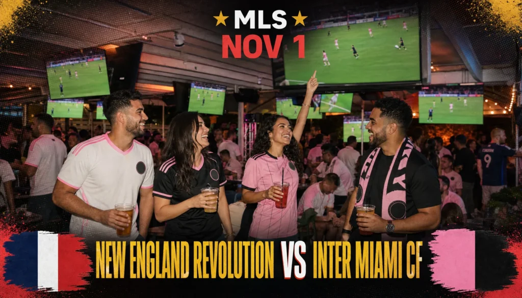 New England Revolution vs Inter Miami CF Watch Party