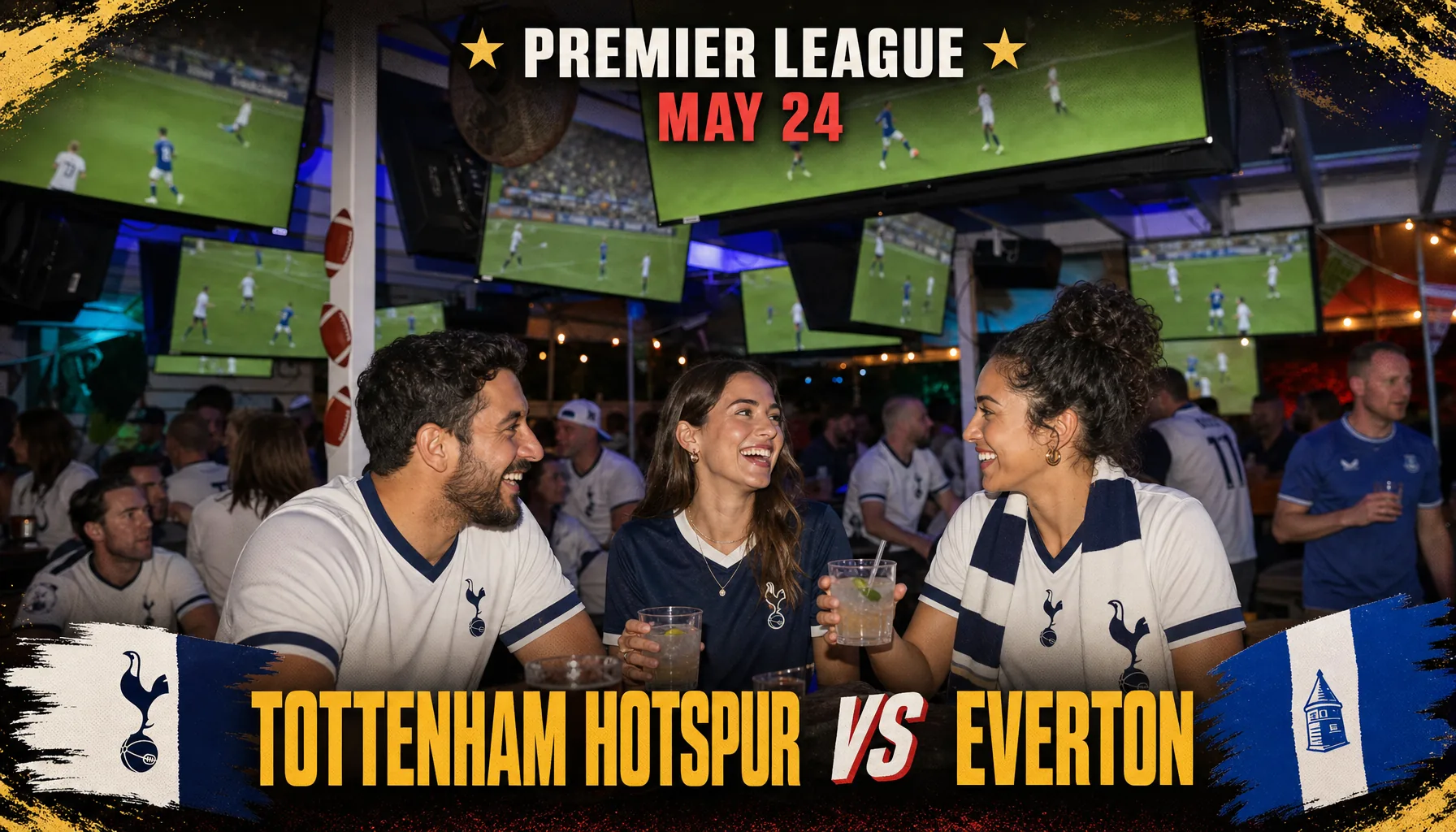 Tottenham Hotspur vs Everton Watch Party - #1 Rated Wynwood Bar | Wynwood  Restaurant & Sports Bar - Grails Miami