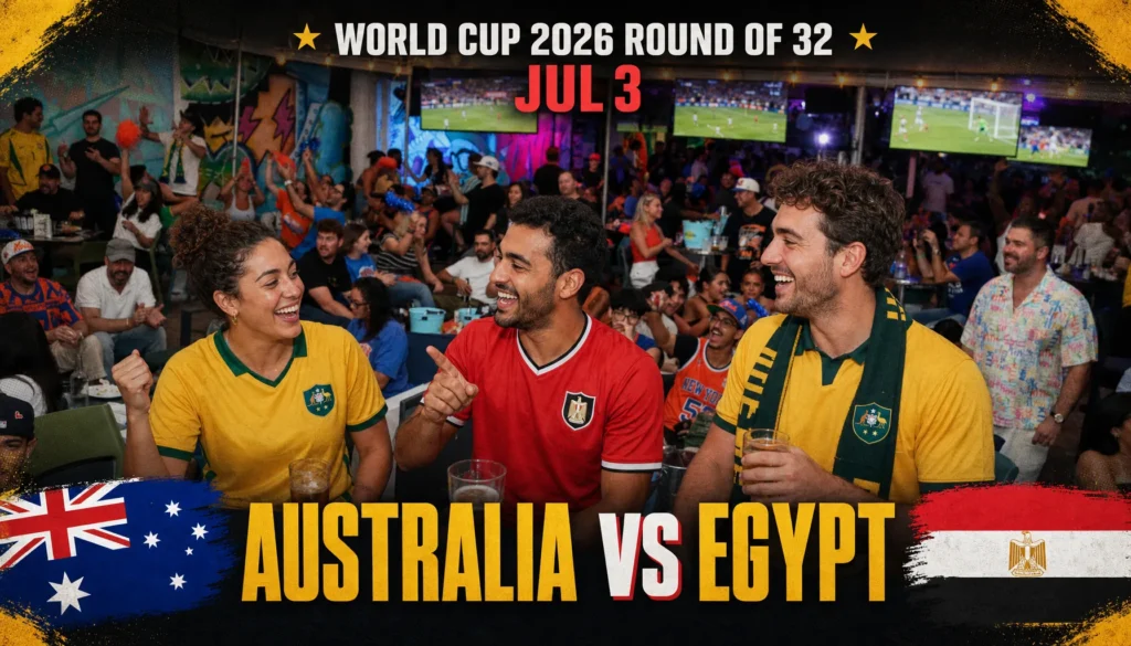 FIFA World Cup: Australia vs Egypt