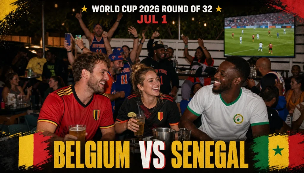 FIFA World Cup: Belgium vs Senegal