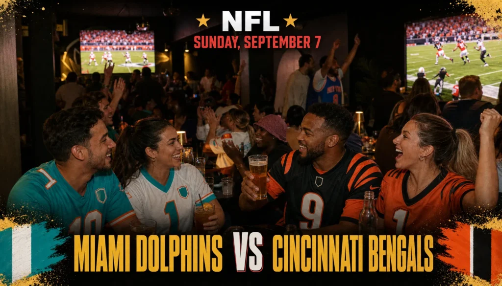 Bengals at Dolphins