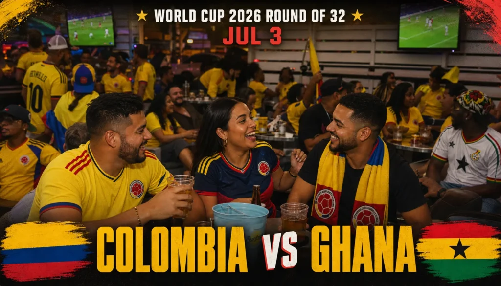FIFA World Cup: Colombia vs Ghana