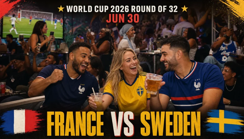 FIFA World Cup: France vs Sweden