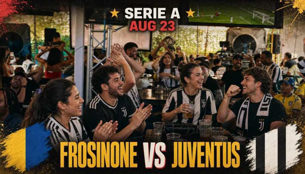 Frosinone vs Juventus