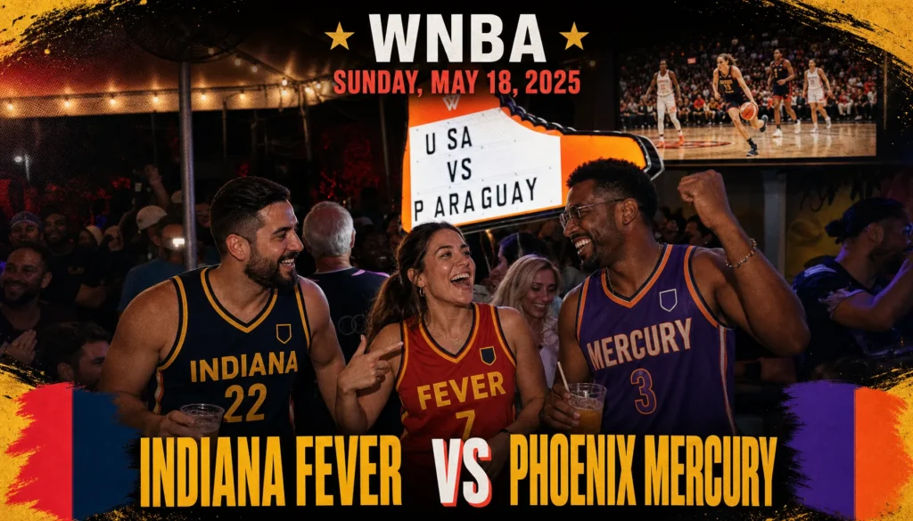 Mercury at Fever WNBA