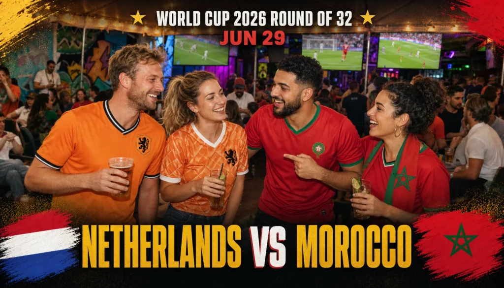 FIFA World Cup: Netherlands vs Morocco