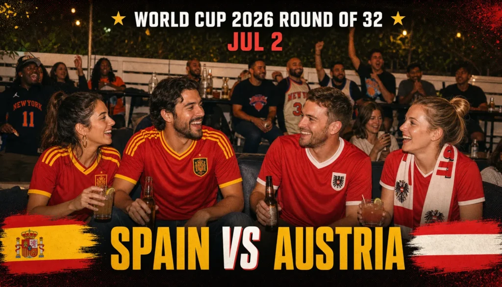 FIFA World Cup: Spain vs Austria