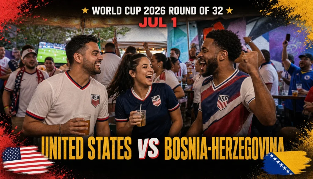 FIFA World Cup: United States vs Bosnia-Herzegovina