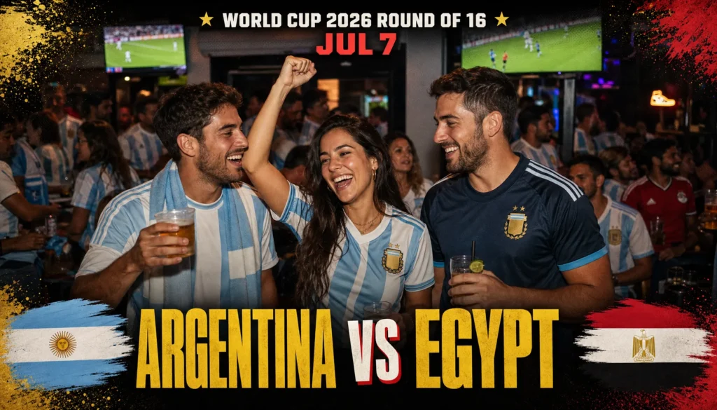 FIFA World Cup: Argentina vs Egypt