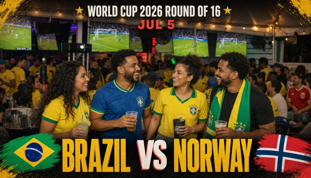 FIFA World Cup: Brazil vs Norway