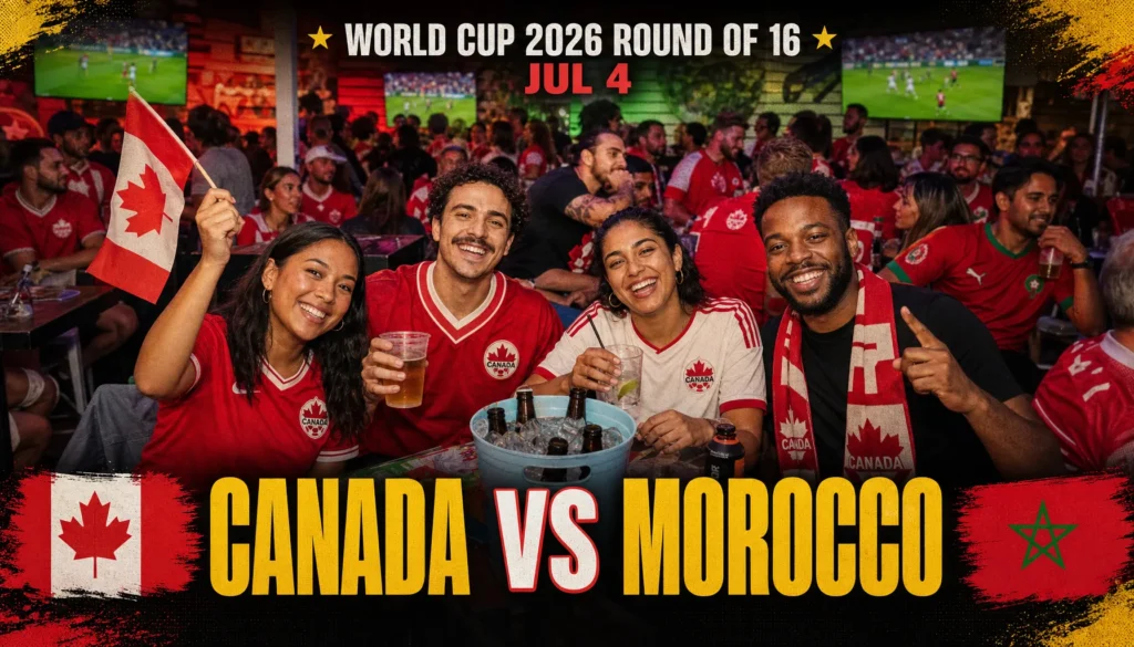 FIFA World Cup: Canada vs Morocco