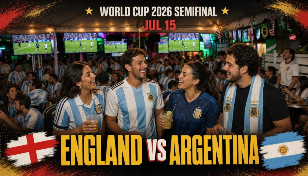 FIFA World Cup: England vs Argentina