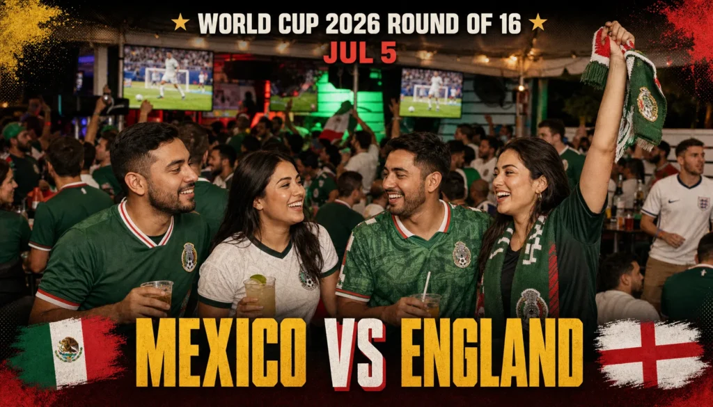 FIFA World Cup: Mexico vs England