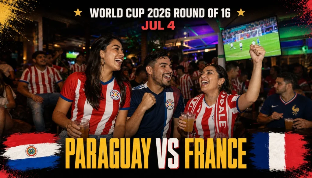 FIFA World Cup: Paraguay vs France