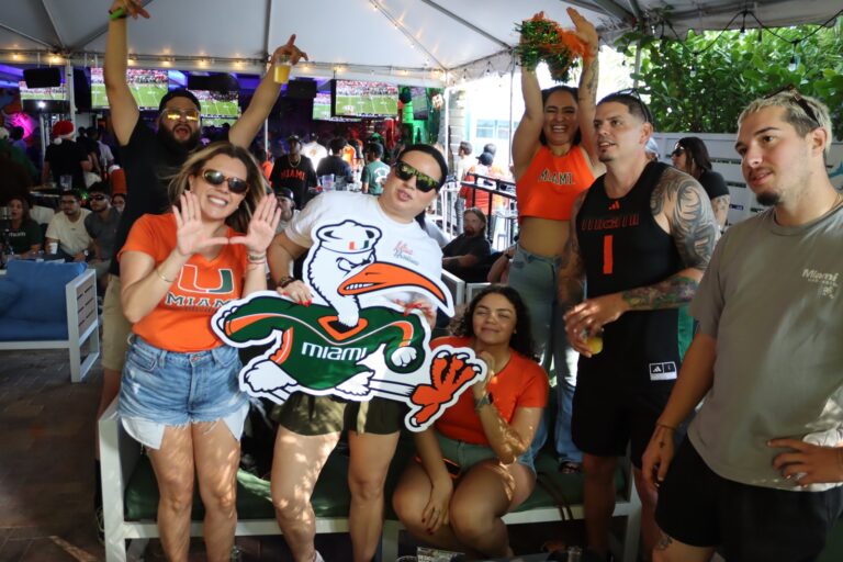 Best Miami Hurricanes Bar in Miami: Canes Football Takes Over Grails Wynwood
